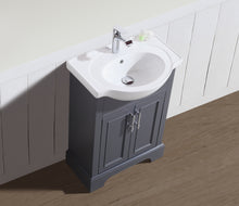SoHo 24" Bathroom Vanity Charcoal Gray