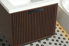 San Diego 24" Floating Bathroom Vanity Walnut