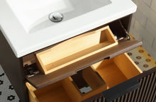 San Diego 24" Floating Bathroom Vanity Walnut