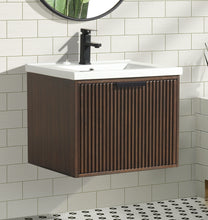 San Diego 24" Floating Bathroom Vanity Walnut