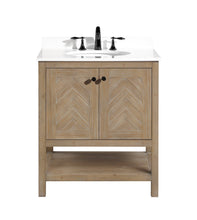 Savannah 30" Bathroom Vanity Weathered Fir