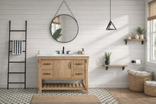 Marina 42" Bathroom Vanity Driftwood Finish