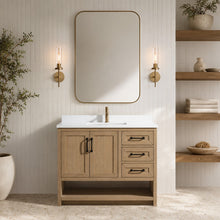 Venice 42" Bathroom Vanity Oak Gray Finish