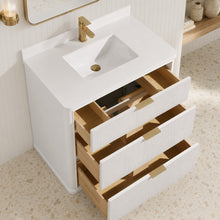 Aria 36" Bathroom Vanity in White