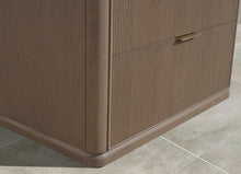 Aria 36" Bathroom Vanity in Smoked Oak