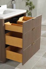 Aria 36" Bathroom Vanity in Smoked Oak