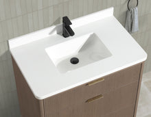 Aria 36" Bathroom Vanity in Smoked Oak