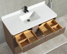Aria 48" Bathroom Vanity in Smoked Oak