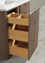 Aria 48" Bathroom Vanity in Smoked Oak