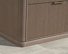 Aria 55" Bathroom Vanity in Smoked Oak