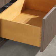 Aria 55" Bathroom Vanity in Smoked Oak