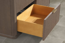 Aria 55" Bathroom Vanity in Smoked Oak