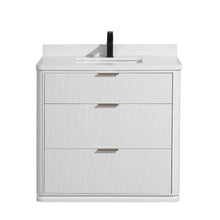 Aria 36" Bathroom Vanity in White