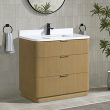 Calamigo 36" Bathroom Vanity Oak