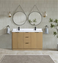 Calamigo 55" Bathroom Vanity Oak