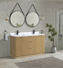 Calamigo 55" Bathroom Vanity Oak
