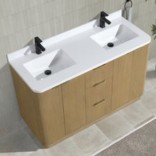 Calamigo 55" Bathroom Vanity Oak