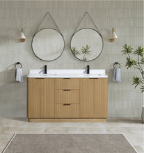 Calamigo 60" Bathroom Vanity Oak