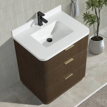 Calamigo 30" Bathroom Vanity Walnut
