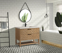 Carlsbad 42" Freestanding Bathroom Vanity Weathered Fir