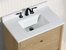 Carolina 30" Bathroom Vanity Washed Oak