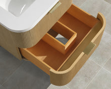 Chantal 24" Floating Bathroom Vanity Oak