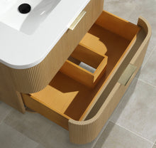 Chantal 30" Floating Bathroom Vanity Oak