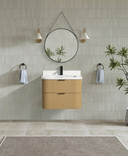 Chantal 30" Floating Bathroom Vanity Oak