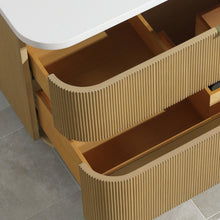 Chantal 42" Floating Bathroom Vanity Oak