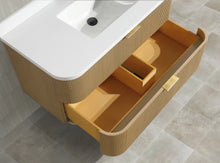 Chantal 42" Floating Bathroom Vanity Oak