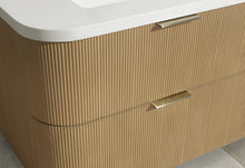 Chantal 60" Floating Bathroom Vanity Oak