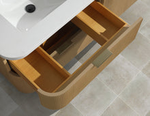 Chantal 60" Floating Bathroom Vanity Oak