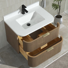 Chantal 30" Floating Bathroom Smoked Oak