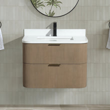 Chantal 30" Floating Bathroom Smoked Oak