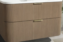 Chantal 36" Floating Bathroom Vanity Smoked Oak