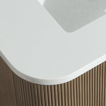 Chantal 36" Floating Bathroom Vanity Smoked Oak