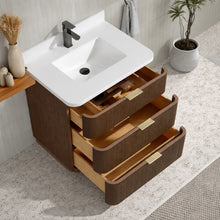 Calamigo 30" Bathroom Vanity Walnut