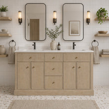 Redondo 60" Bathroom Vanity Ash Oak