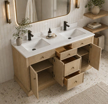 Redondo 60" Bathroom Vanity Ash Oak