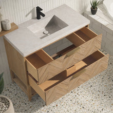Carlsbad 42" Freestanding Bathroom Vanity Weathered Fir