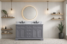 South Bay 55" Bathroom Vanity Gray
