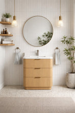 Calamigo 30" Bathroom Vanity Oak