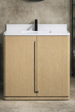 Lucas 36" Bathroom Vanity Washed Oak
