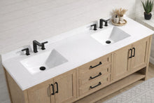Venice 72" Bathroom Vanity Oak Gray Finish