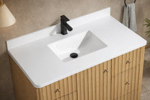 La Jolla 42" Bathroom Vanity Washed Oak
