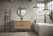 Carlsbad 42" Floating Bathroom Vanity Weathered Fir
