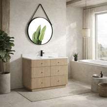 La Jolla 48" Bathroom Vanity Washed Oak