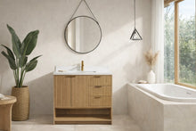 San Diego 36" Freestanding Bathroom Vanity Oak