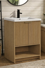 San Diego 24" Freestanding Bathroom Vanity Oak