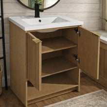 San Diego 24" Freestanding Bathroom Vanity Oak